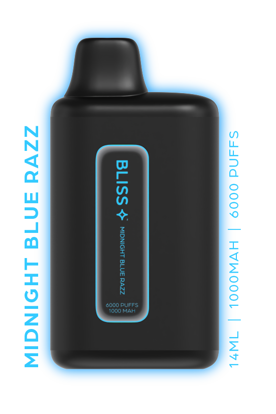 Midnight Blue Razz Bliss Bar Bliss Bars Midnight Blue Razz Bliss Bar Bliss Bars